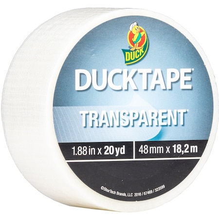 Duck Brand Duck 1.88 in. W X 20 yd L Clear Duct Tape 241380